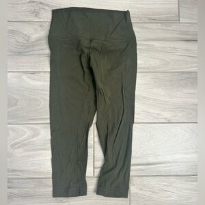 Lululemon Align Crop *21"
Dark Olive (First Release)